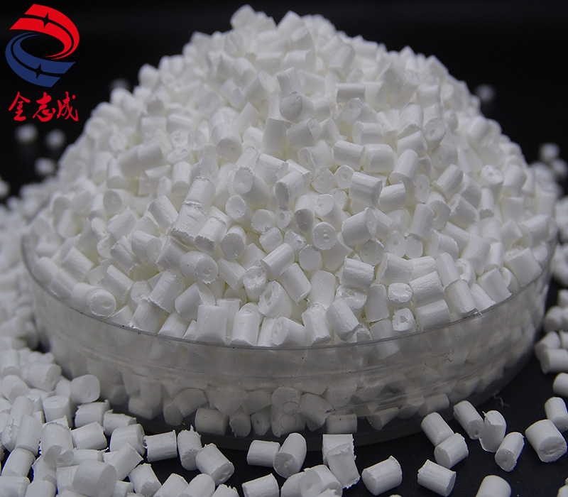 廠家直銷PE流延膜 聚乙烯淋膜阻燃母粒 PE吹塑環保阻燃母粒(圖2)